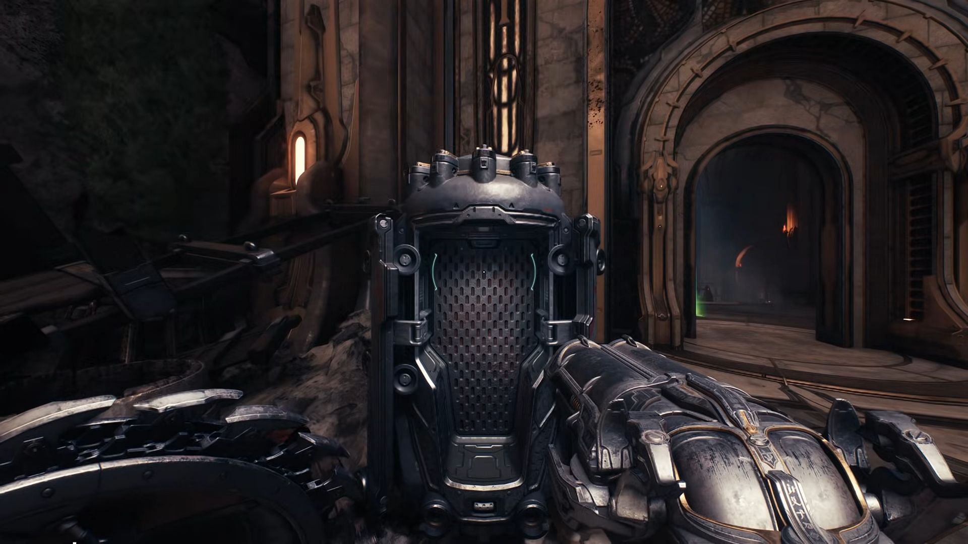 The Super Shotgun (Image via Bethesda Softworks || YouTube/@Weapons From Games)